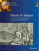 THISTLE AND MINUET VIOLIN BK/CD cover